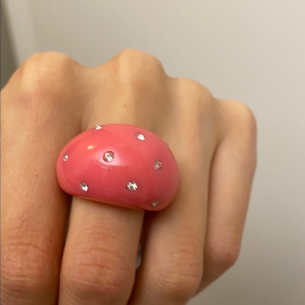 J.crew Pink Gemstone Ring